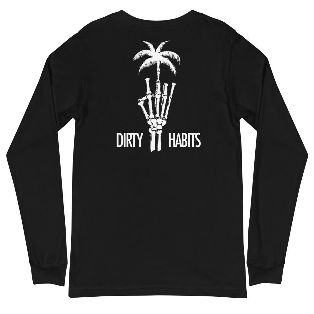 Dead Paradise Long Sleeve T-Shirt Black - Dirty Habits