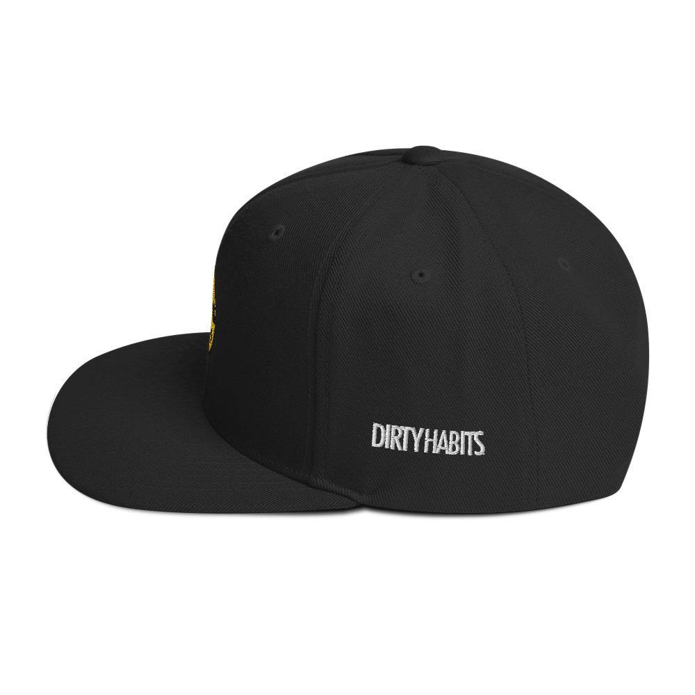 Dirty Smiley Snapback - Dirty Habits