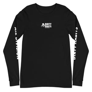 Air Division Long Sleeve T-Shirt Black - Dirty Habits